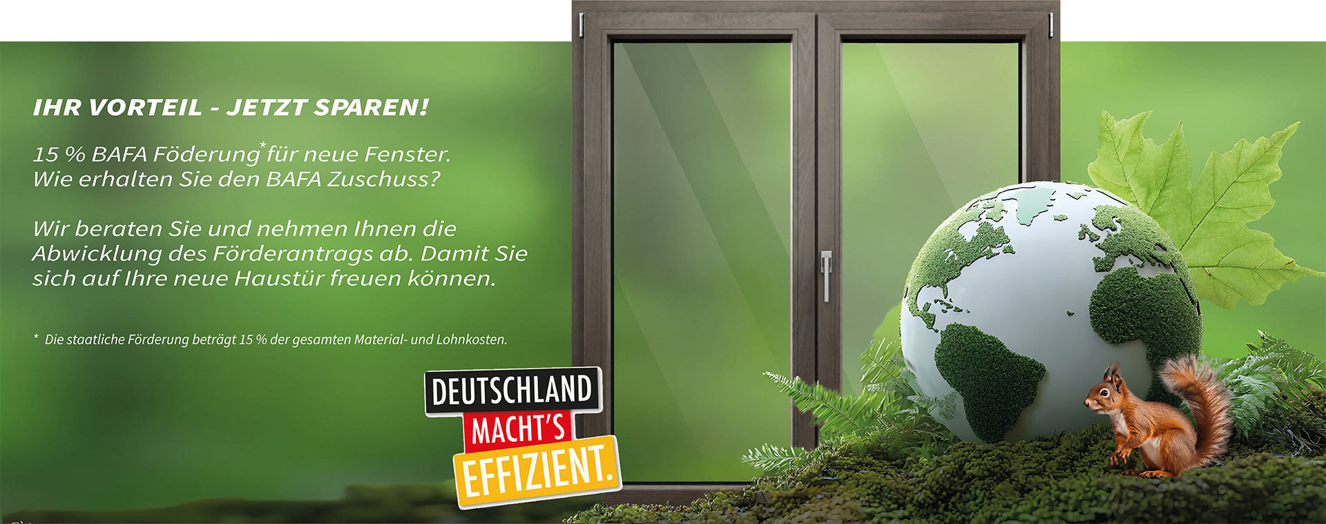 Fenster und hochwertige Systeme Fenster Haustür Energieeffizient und förderfähig